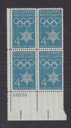 # 1146 (1960) Olympics - PB, LL #26550, MNH