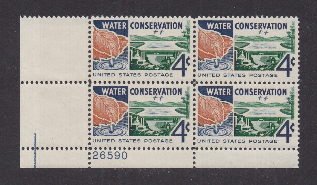 # 1150 (1960) Water Conservation - PB, LL #26590, MNH