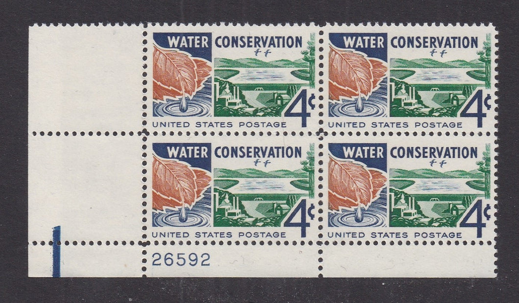 # 1150 (1960) Water Conservation - PB, LL #26592, MNH