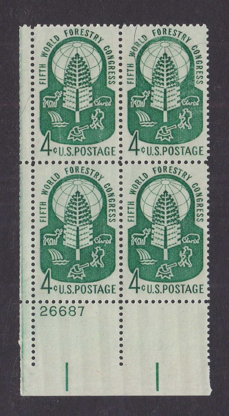 # 1156 (1960) Forestry - PB, LL #26687, MNH