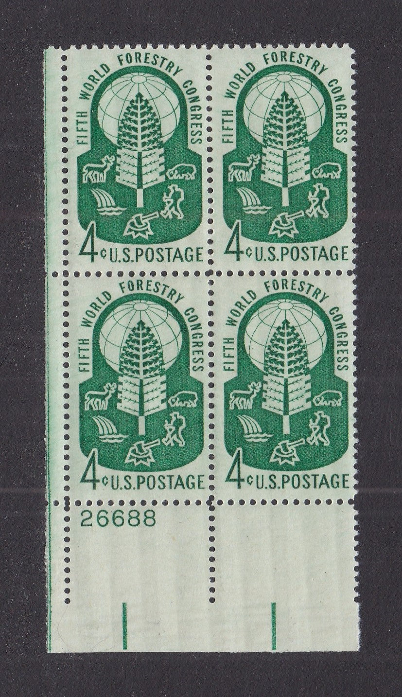 # 1156 (1960) Forestry - PB, LL #26688, MNH