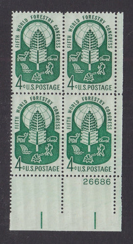 # 1156 (1960) Forestry - PB, LR #26686, MNH