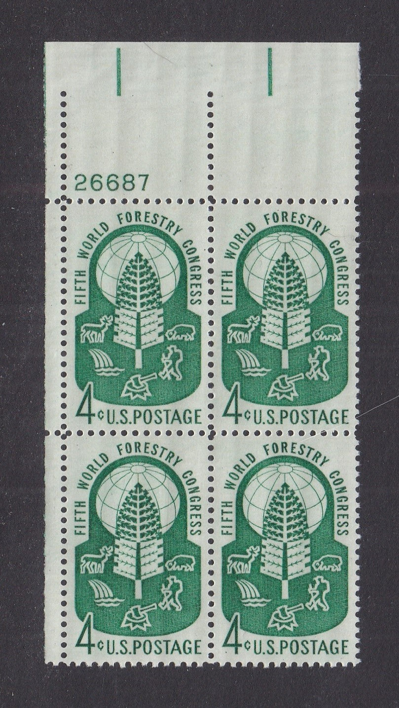 # 1156 (1960) Forestry - PB, UL #26687, MNH
