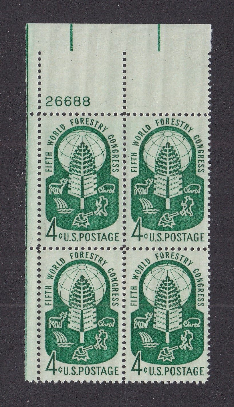 # 1156 (1960) Forestry - PB, UL #26688, MNH