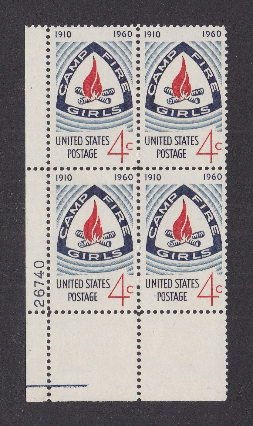 # 1167 (1960) Campfire Girls - PB, LL #26740, MNH