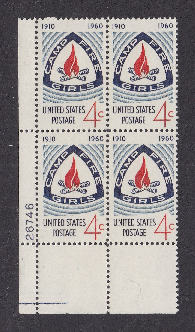 # 1167 (1960) Campfire Girls - PB, LL #267464, MNH