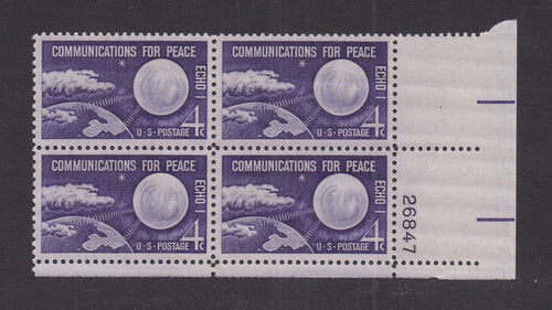 # 1173 (1960) ECHO I - PB, LR #26847, MNH