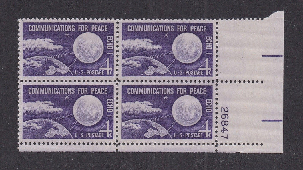 # 1173 (1960) ECHO I - PB, LR #26847, MNH