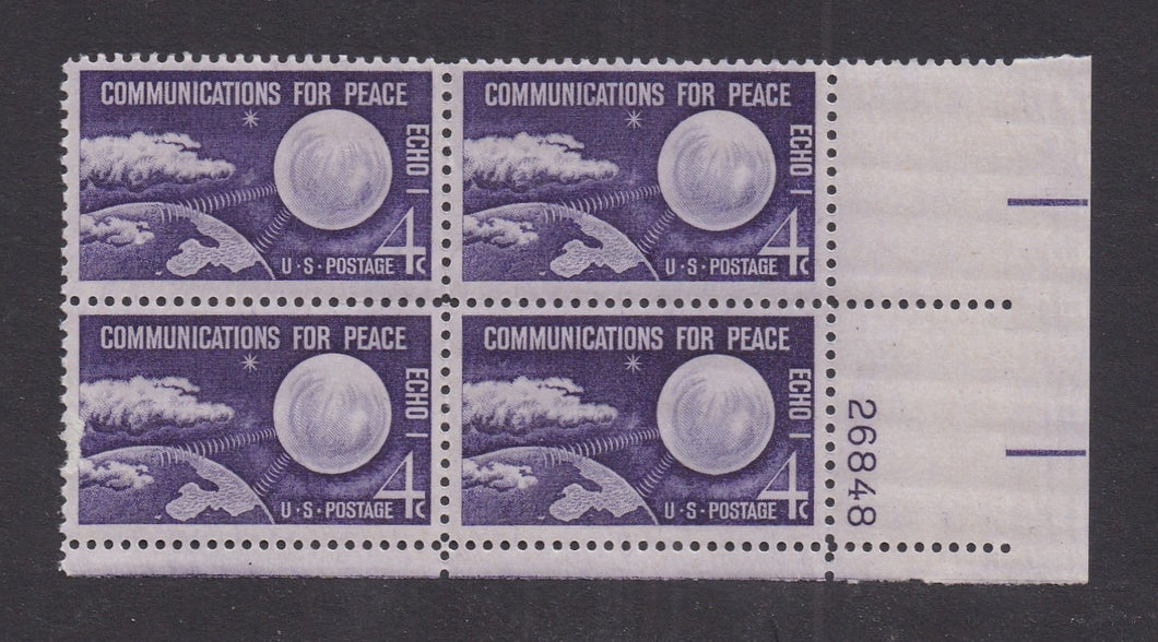 # 1173 (1960) ECHO I - PB, LR #26848, MNH