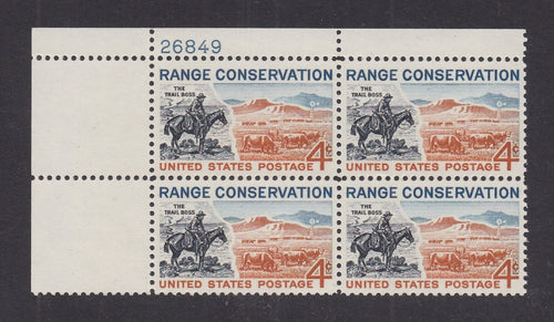 # 1176 (1961) Range Conservation - PB, UL #26849, MNH