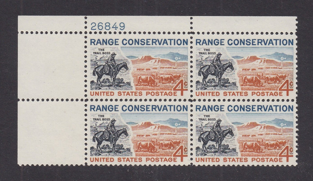 # 1176 (1961) Range Conservation - PB, UL #26849, MNH