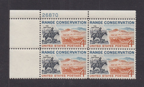 # 1176 (1961) Range Conservation - PB, UL #26870, MNH