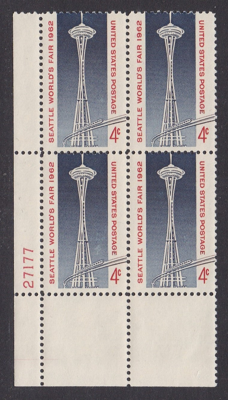 # 1196 (1962) Space Needle - PB, LL #27177, Used