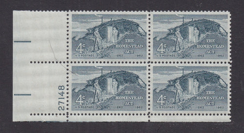 # 1198 (1962) Homestead Act - PB, LL #27148, MNH