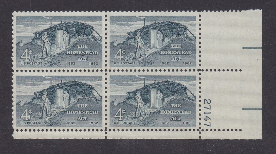 # 1198 (1962) Homestead Act - PB, LR #27147, MNH