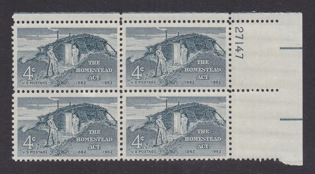 # 1198 (1962) Homestead Act - PB, UR #27147, MNH