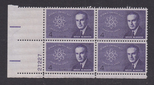 # 1200 (1962) McMahon - PB, LL #27227, MNH