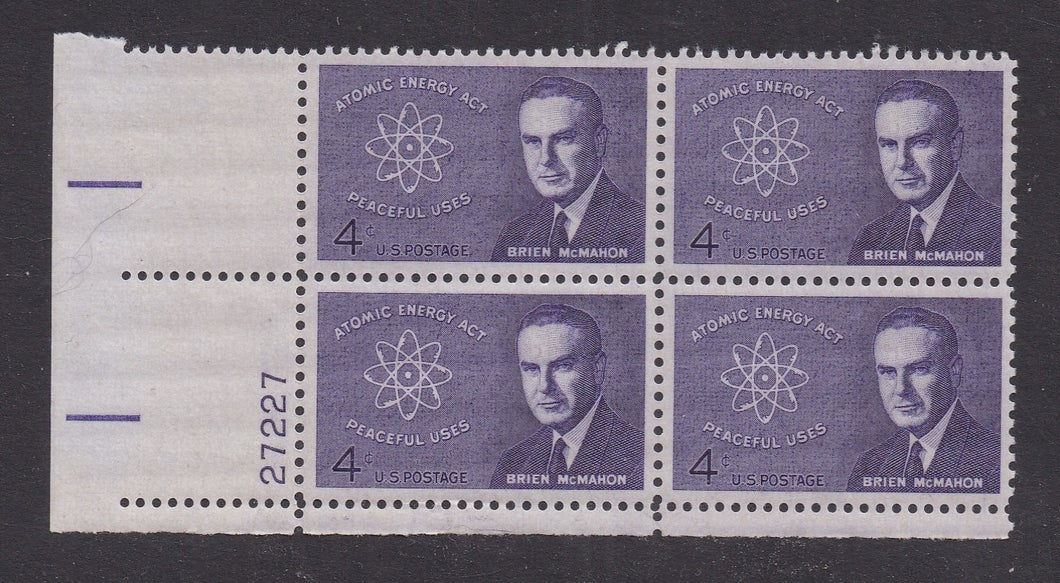 # 1200 (1962) McMahon - PB, LL #27227, MNH