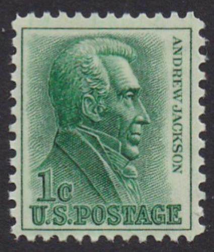 # 1209a (1966) Jackson, Tagged - Sgl, MNH