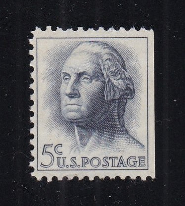 # 1213a (1962) Washington, Not tagged, Hi-Brite - Bklt sgl, MNH
