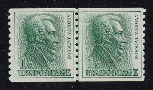 # 1225 (1963) Jackson - Coil LP, FVF MNH