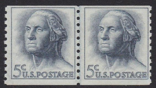 # 1229a (1963) Washington, Tagged - Coil LP, FVF MNH