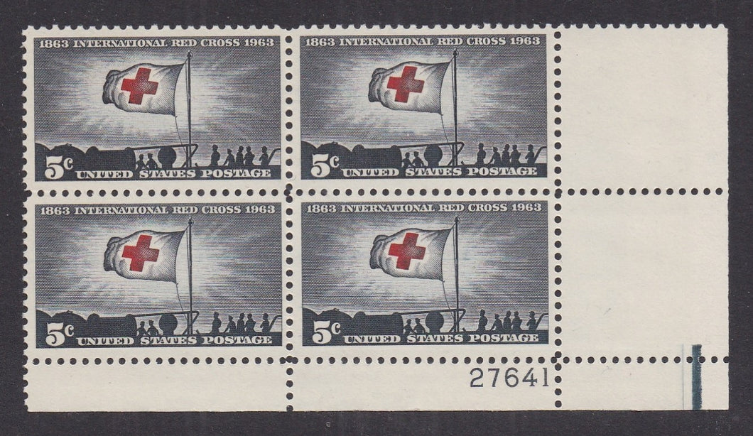 # 1239 (1963) Red Cross - PB, LR #27641, MNH