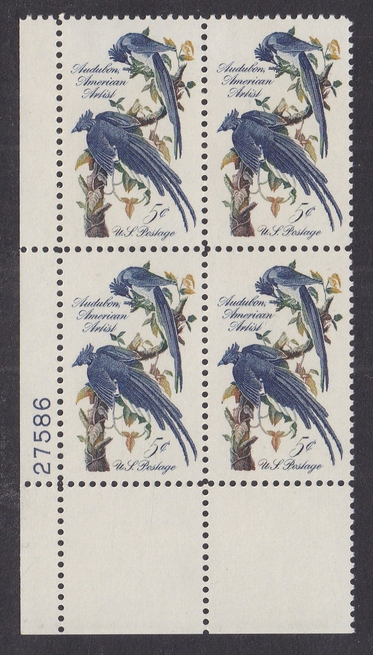 # 1241 (1963) Columbia Jays - PB, LL #27586, MNH