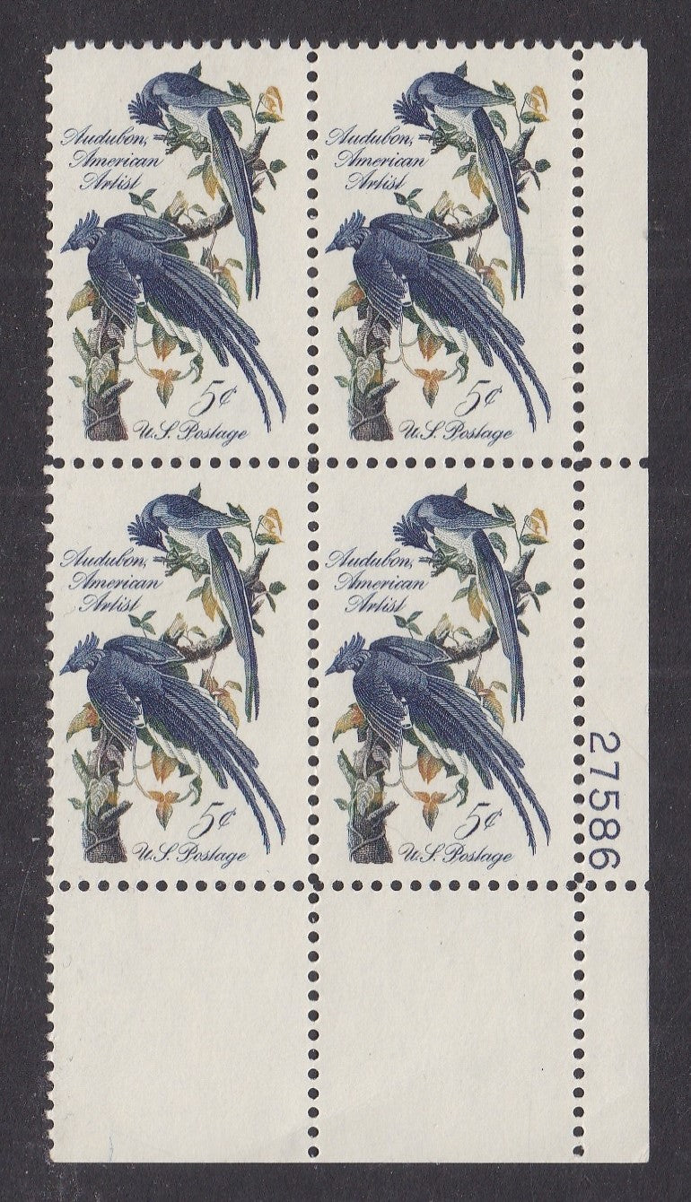 # 1241 (1963) Columbia Jays - PB, LR #27586, MNH