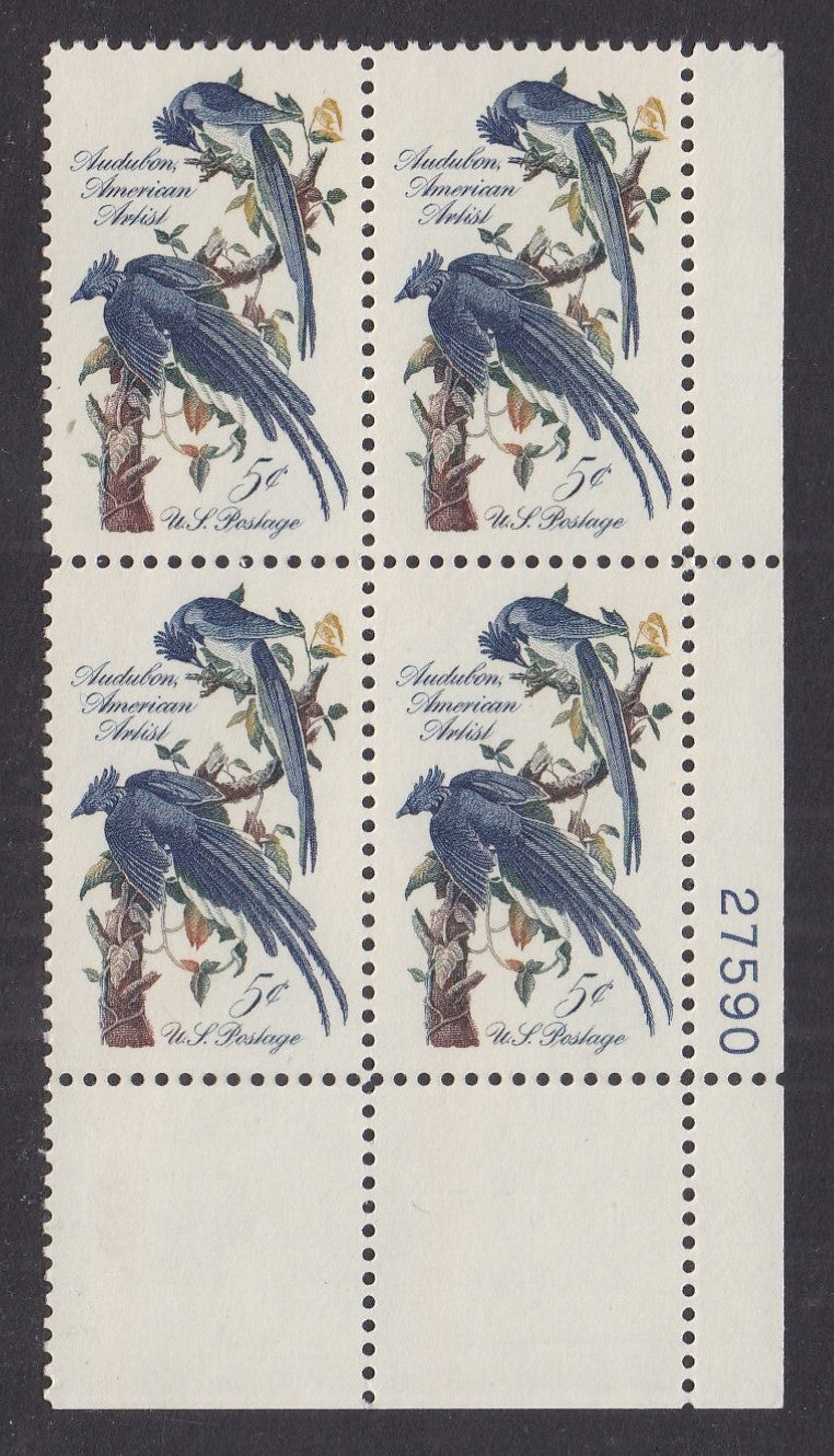 # 1241 (1963) Columbia Jays - PB, LR #27590, MNH