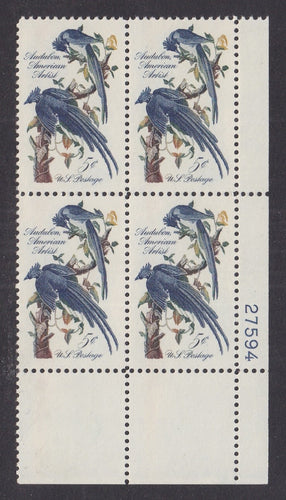 # 1241 (1963) Columbia Jays - PB, LR #27594, MNH