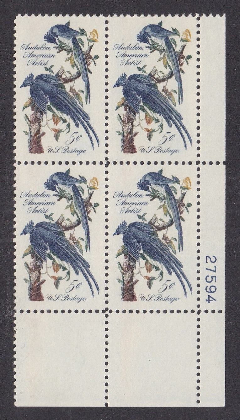 # 1241 (1963) Columbia Jays - PB, LR #27594, MNH