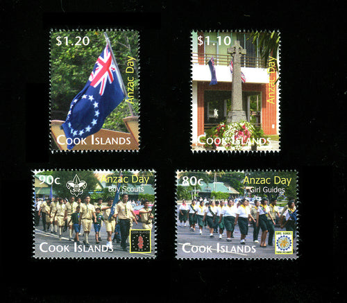 Cook Islands Anzac Day / Anniversaries of Boy Scouting and Girl Guides