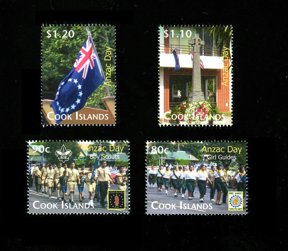 Cook Islands Anzac Day / Anniversaries of Boy Scouting and Girl Guides