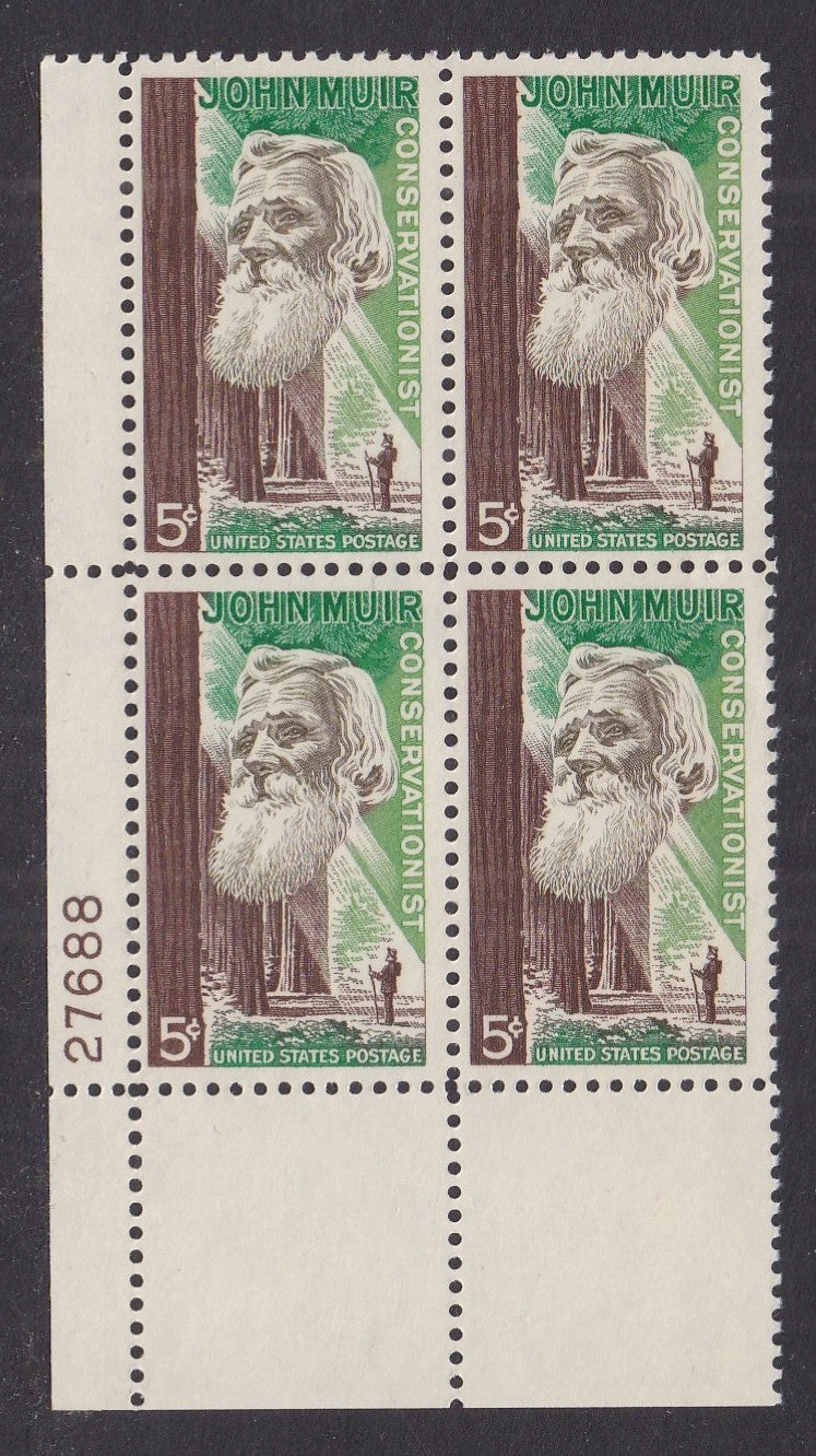 # 1245 (1964) Muir - PB, LL #27688, MNH