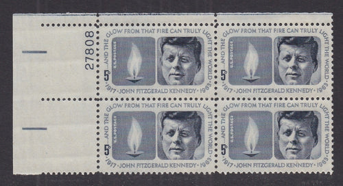 # 1246 (1964) JFK - PB, UL #27808, MNH