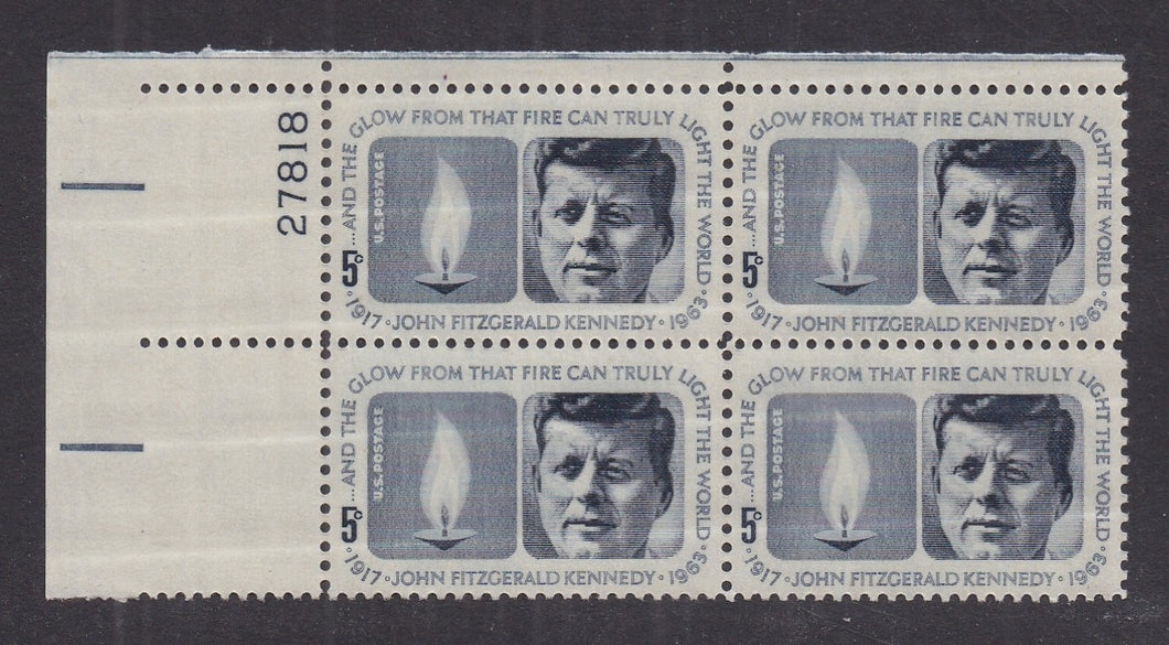 # 1246 (1964) JFK - PB, UL #27818, MNH