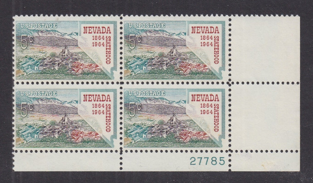 # 1248 (1964) Nevada - PB, LR #27785, MNH