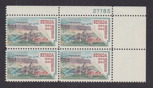 # 1248 (1964) Nevada - PB, UR #27785, MNH