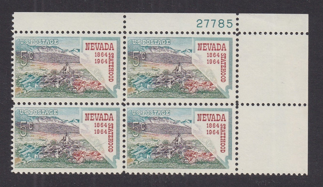 # 1248 (1964) Nevada - PB, UR #27785, MNH