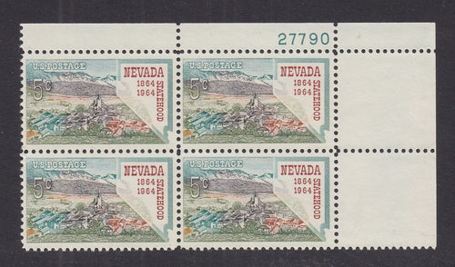 # 1248 (1964) Nevada - PB, UR #27790, MNH