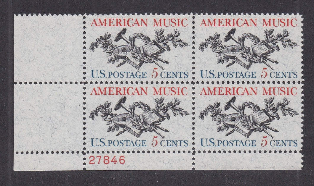 # 1252 (1964) Music - PB, LL #27846, MNH