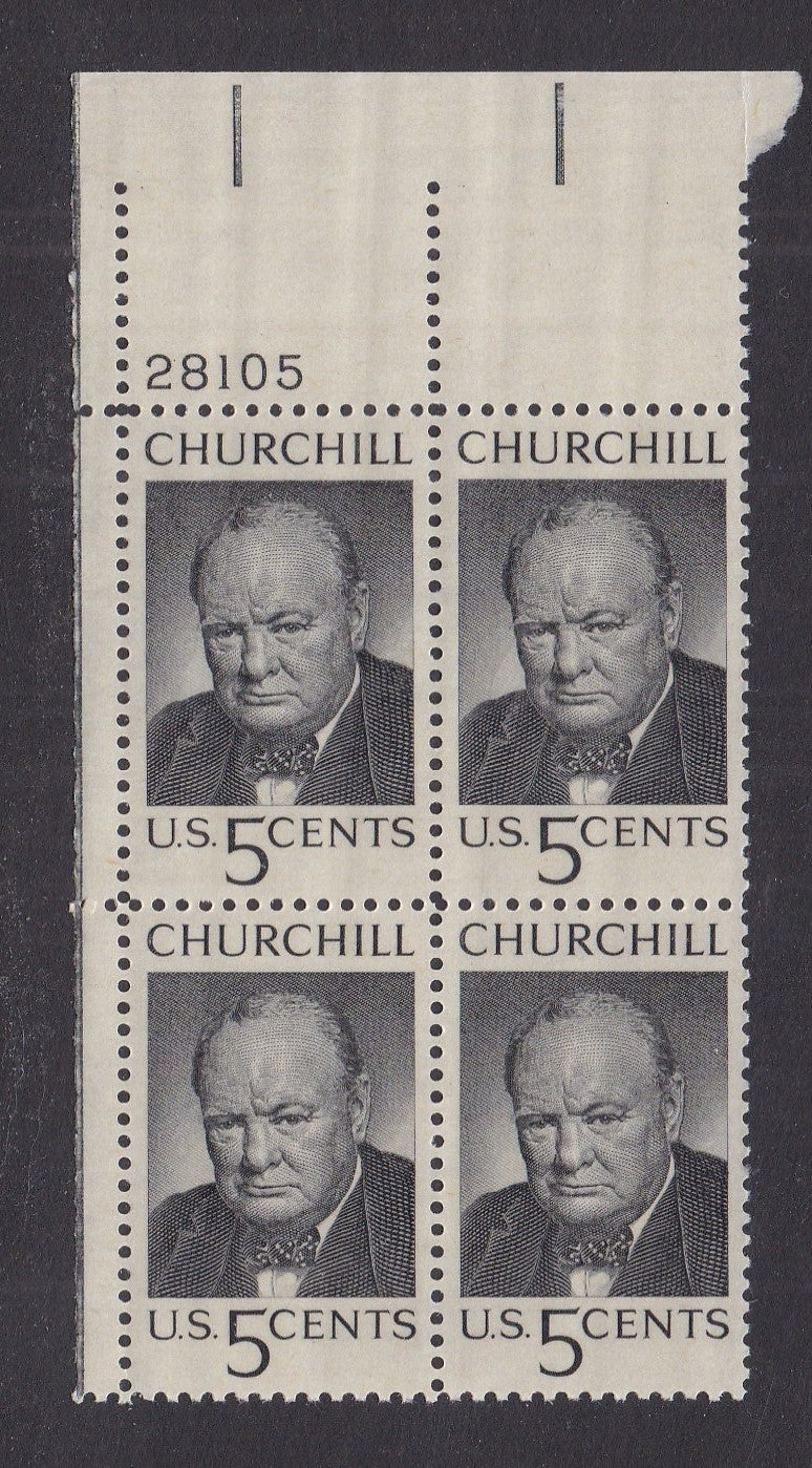 # 1264 (1965) Churchill - PB, UL #28105, MNH