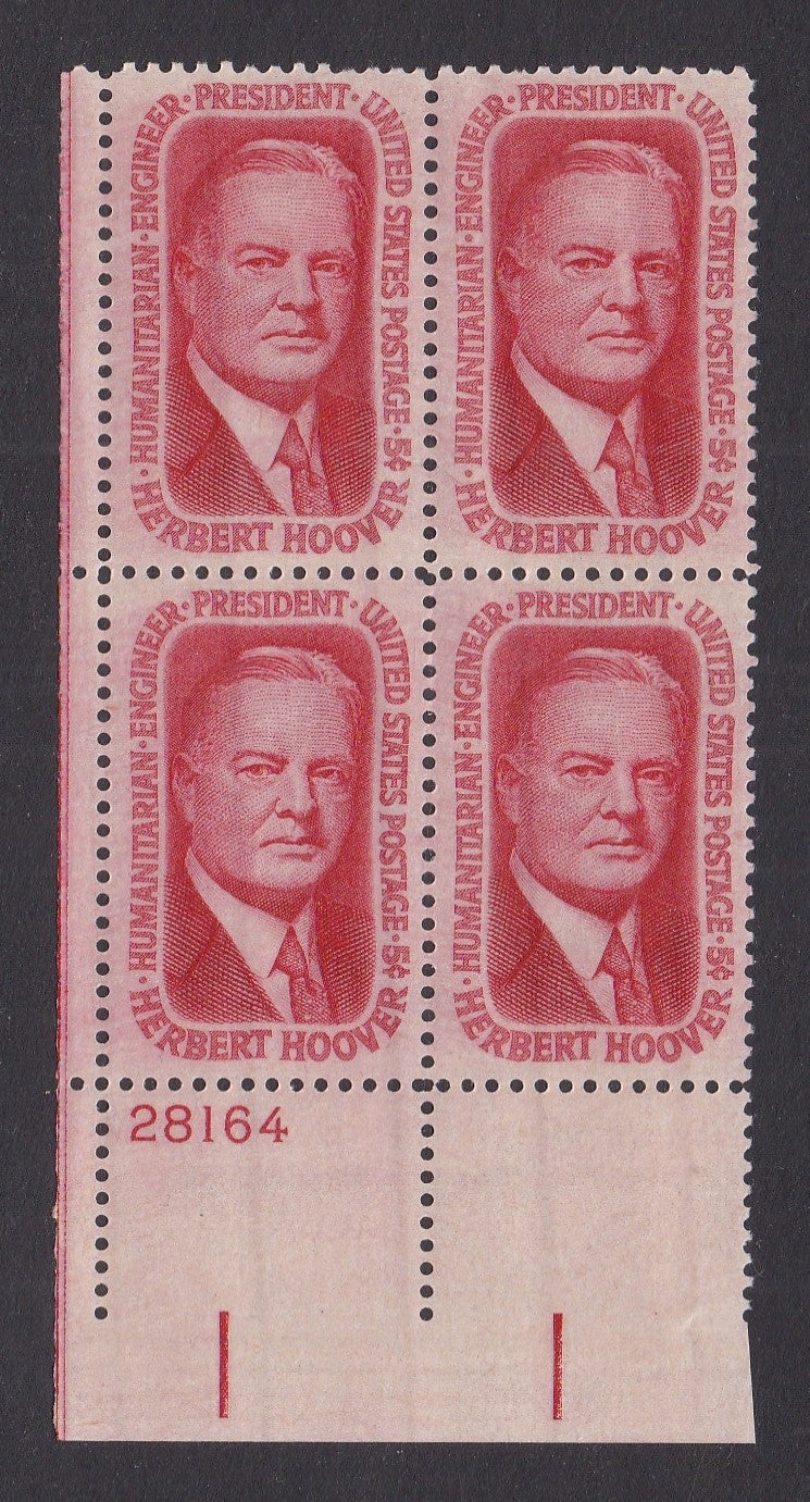 # 1269 (1965) Hoover - PB, LL #28164, MNH