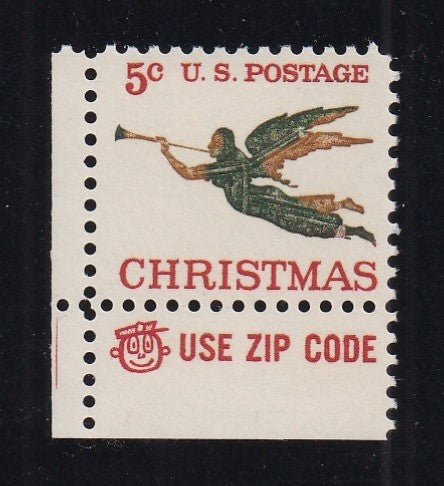 # 1276 (1965) Angel - Mr. Zip sgl, LL, MNH