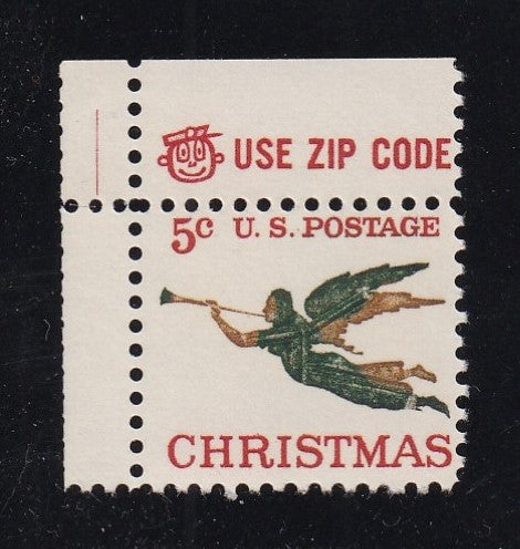 # 1276 (1965) Angel - Mr. Zip sgl, UL, MNH