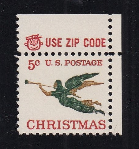 # 1276 (1965) Angel - Mr. Zip sgl, UR, MNH