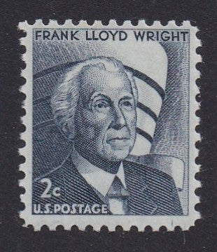 # 1280 (1966) Wright (2-3 H, 2 V gum breakers) - Sgl, MNH