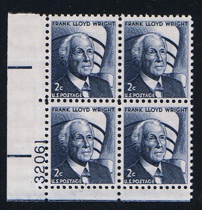 #1280 (1966) Wright - PB, LL #32061, MNH