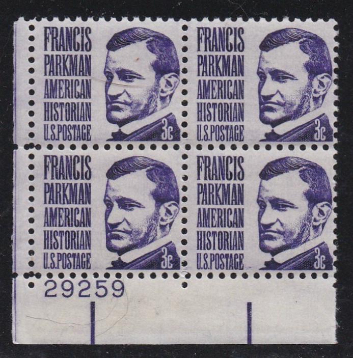 # 1281 (1967) Parkman - PB, LL #29259, MNH